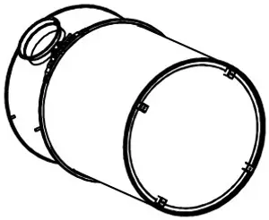 Silencer for Volvo