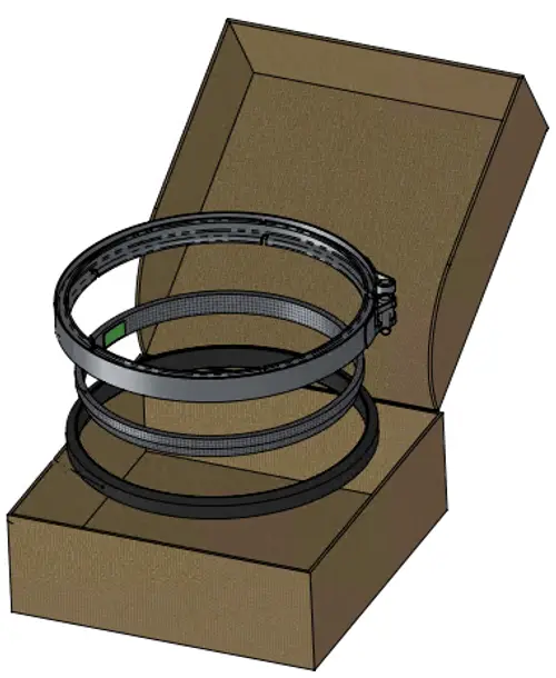 Clamp/Gasket Kit for MAN