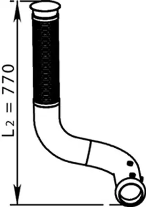 Pipe for Renault