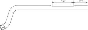 Pipe for MAN
