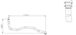 Water Coolant Pipe for DAF