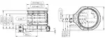 SCR 13 'Pancake' Outlet for Cummins