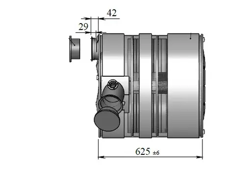 Silencer w. SCR for Volvo