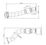 Exhaust Pipe for Iveco, E-line