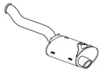Silencer for DAF