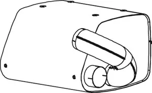 Silencer for MAN