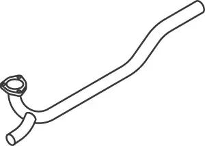Pipe for Mercedes