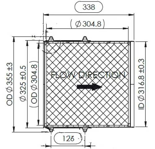 DPF for Mack/Volvo