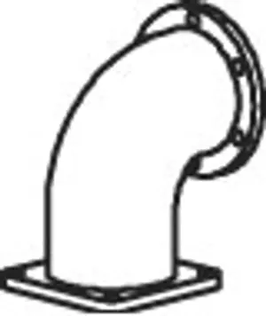 Exhaust pipe for MAN