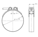 Clamp for Iveco