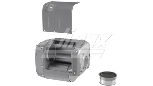 Silencer housing for Iveco (without DPF)