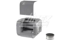 Silencer housing for Iveco (without DPF)