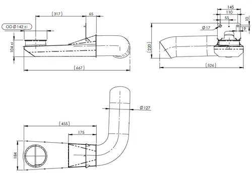 Pipe for Scania