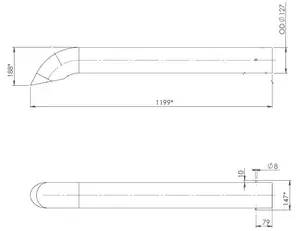 Exhaust Pipe for Scania