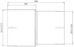 Pipe Adaptor ID/ID=120.5/127.5 L=200, ALU