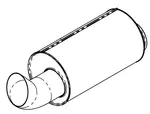 Silencer for Volvo