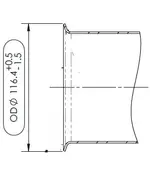 Exhaust Pipe for Peterbilt