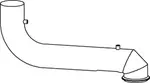 Pipe for Renault