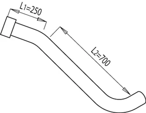 Pipe for Scania