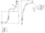 Water Coolant Pipe for MAN