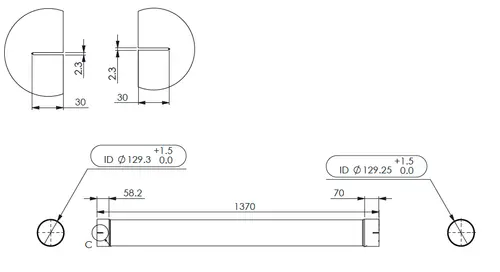Exhaust Pipe for Western Star