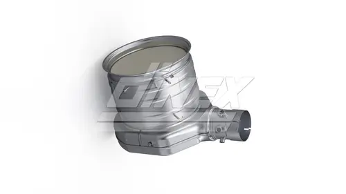 SCR 'Pancake' Outlet for Cummins