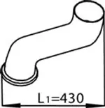Pipe for Volvo