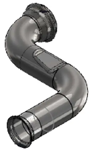 Exhaust Pipe for Volvo