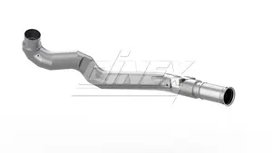Insulated Exhaust Pipe w. Flex, D2S+ for Iveco