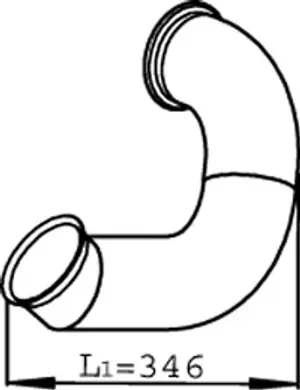 Pipe for DAF