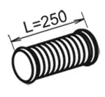 Pipe for Iveco