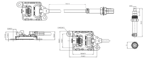 NOx sensor for Iveco