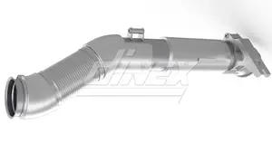 Pipe w. Flex for Scania