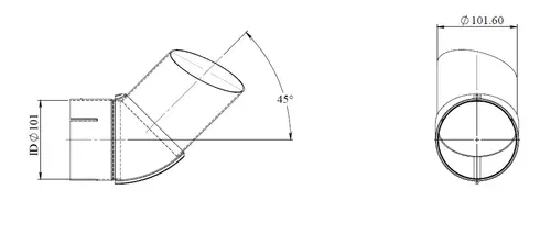 Pipe for Mercedes