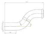Pipe for Volvo
