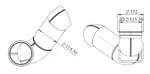 Pipe for Volvo