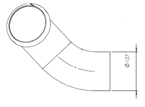 Exhaust Pipe for Volvo