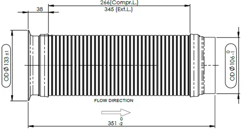 Pipe for Iveco