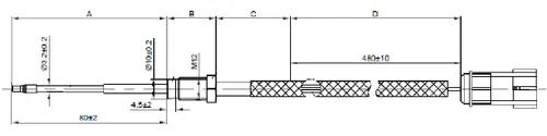 Temperature Sensor for International / Cummins