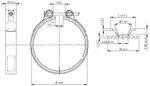 Clamp for Iveco