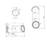 Pipe for DAF