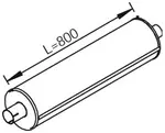 Silencer for Iveco