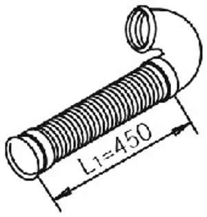 Pipe for DAF