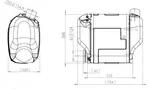 Silencer w. SCR for Iveco