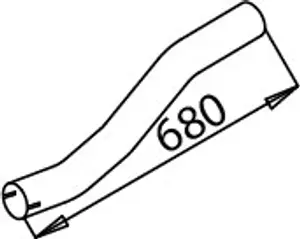 Pipe for Mercedes