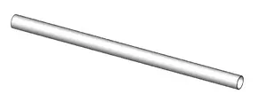Exhaust Pipe, OD=110 / L=2000, ALU