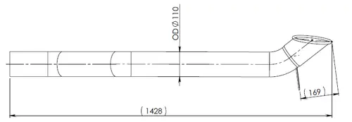 Pipe for MAN