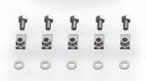 1-Box heat shield Nut,washer,bolt's Kit