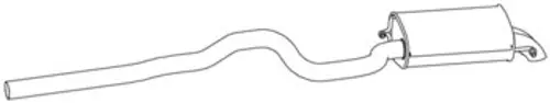 Silencer for Volkswagen