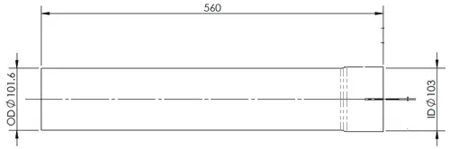 Exhaust Pipe for Freightliner